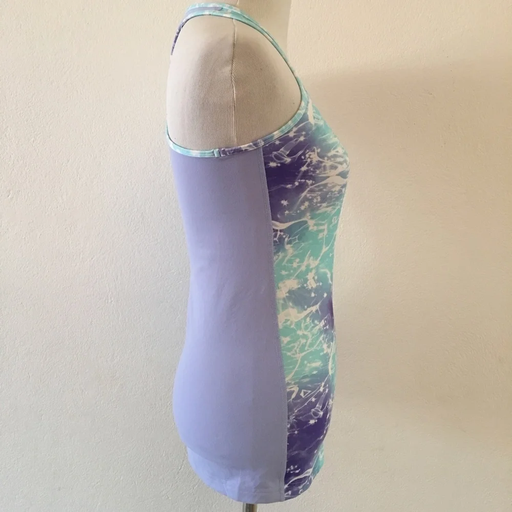Ivivva by Lululemon Purple Blue Tank Top Size 14